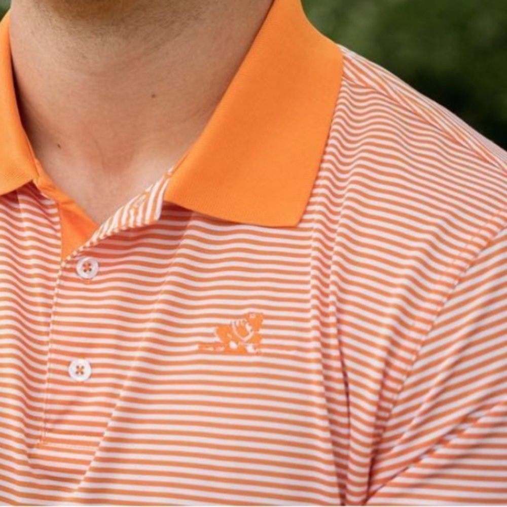 Volunteer Traditions Tennessee Polo rifleman stripe L